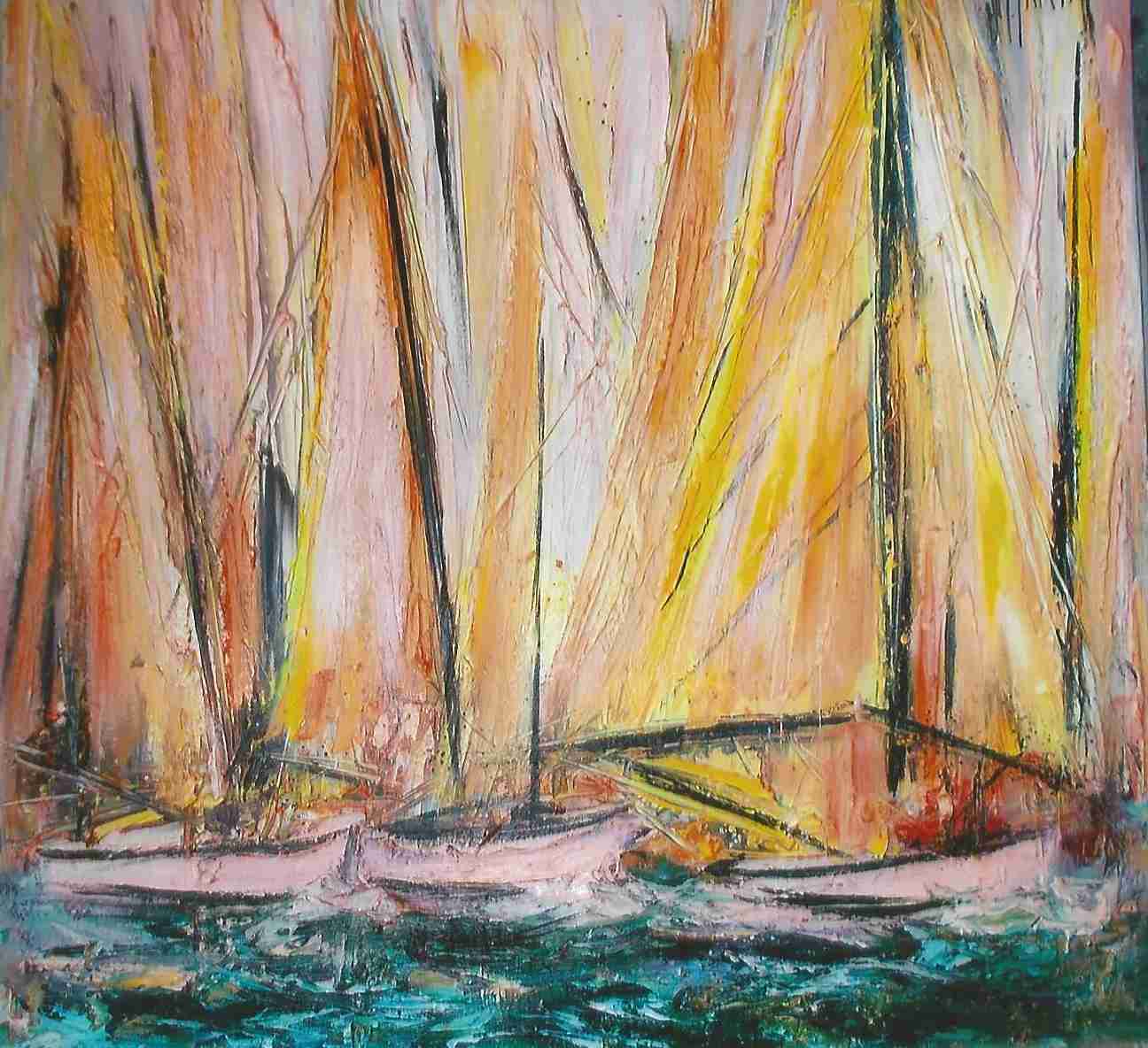 Voiles oranges